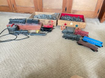 Two Sets Of Vintage American Flyers Trains.