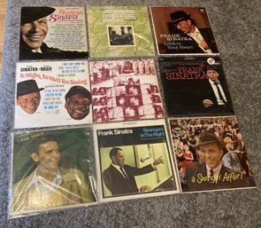Vinyl Record Lot- 7 Frank Sinatra LPs, Duke Ellington Collection, Rolling Stones Exile On Main Street