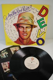 Devo Are We Not Men Album On Warner Bros. Records