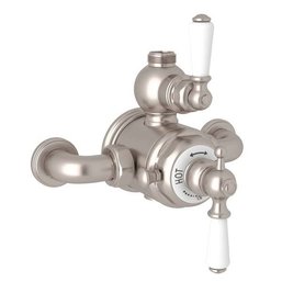 A Perrin & Rowe Edwardian  Exposed Shower Mixing Valve - Hand Shower