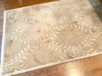 Pair Of Pottery Barn Wool Rugs (3 X 5)