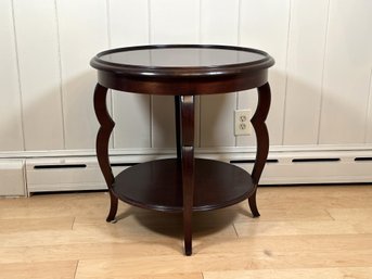 An Elegant Side Table By Baker Furniture, Milling Road Collection