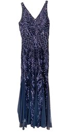 A Beaded Cocktail Dress, Ladies' 10, By Nightway