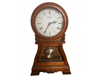 Seiko Westminster Whittington Pendulum Mantle Clock