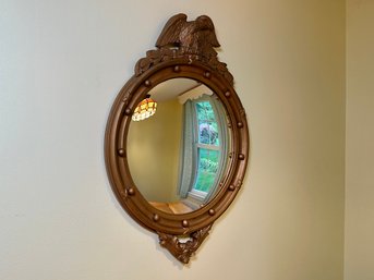 Vintage Murre Companies Federal Style Convex Mirror