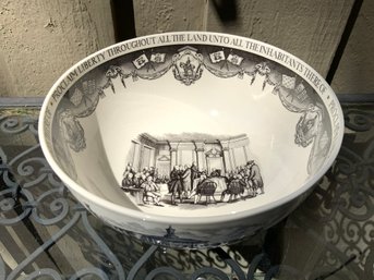 The Philadelphia Bowl By Wedgwood For Bailey, Banks And Biddle