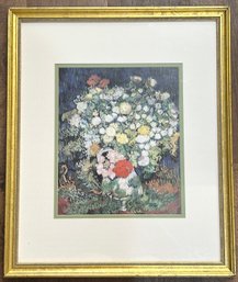 Framed Vincent Van Goghs The Bouquet Print