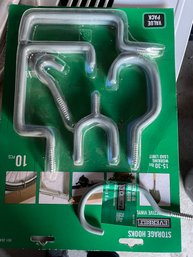 Large Screw - In Hooks.  Unopened Package Of  10 Plus 1!