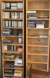 LARGE LOT OF CDS AND CD RACKS