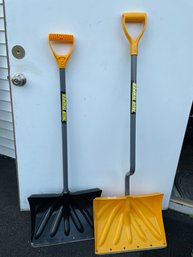 Pair Of Snow Shovels In Great Condition