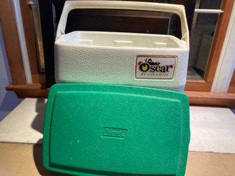 Vintage Oscar By Coleman 16 Quart Beverage Cooler