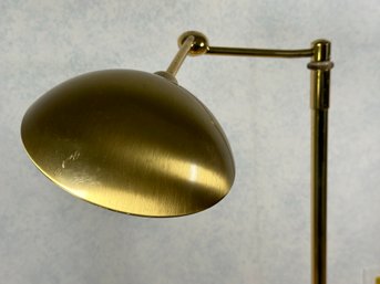 A Quality Vintage Floor Lamp In Brass By Holtkotter