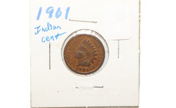 1901 One Cent Indian Head