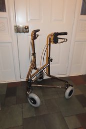 -3 Wheeled Walker:  35 Tall, 26 Wide At Back Wheels