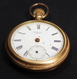 Antique American Waltham Pocket Watch For Parts Only As/is Condition