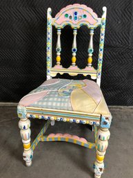 Multicolored Side Chair