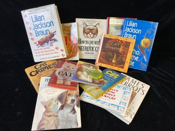 Vintage Cat Book Collection