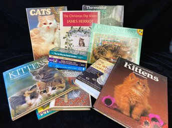 Vintage Cat Book Collection