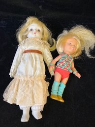 2 Piece Vintage Doll Set