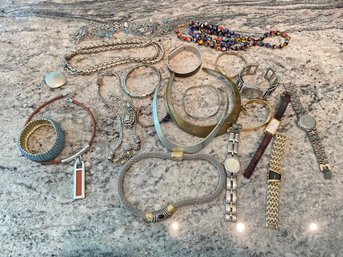 Assortment Of Jewellery And Watches.