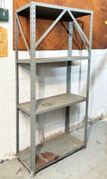 A Metal Storage Shelf