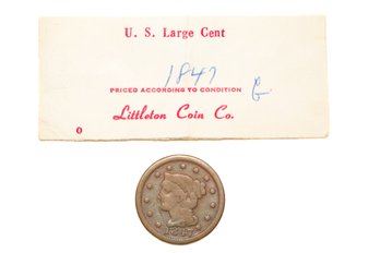 1847 U.S. Large Cent