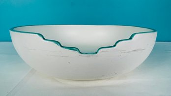 Vintage Treasure Craft Chip And Dip Bowl