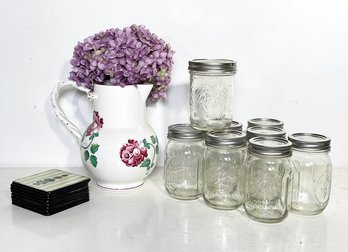 Ball Jars, Coasters, And More
