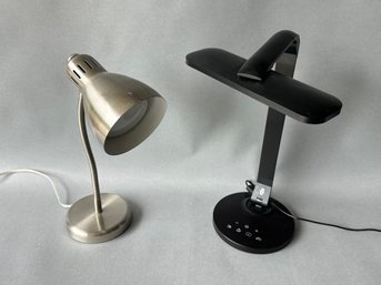 Two Desk Lamps