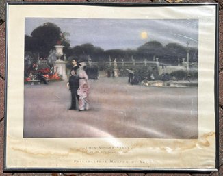 A Vintage Museum Print - John Singer Sargent, Watermarked