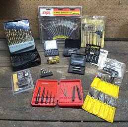 Screw Extractors, Drill Bits, Wood Borers & More- Craftsman, Skil, Mibro And Others