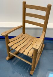 Childs Wooden Rocker