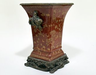 An Elegant Castilian Vase From Pierre Deux