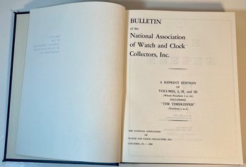 1966 Bulletin Of The National Association Of Watch And Clock Collectors Inc Vol 1, 2, & 3
