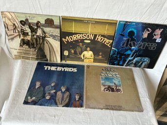 Great Record Album Lot- The Doors And The Byrds