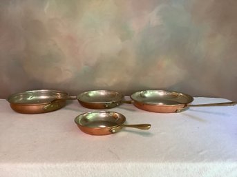 Copper Pans Set Of 4 #7