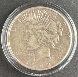 1923-S Silver Peace Dollar