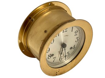 Seth Thomas Corsair E537-000 Nautical Brass Clock