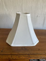 Vtg Smaller Classic Octagon Fabric Lampshade