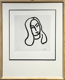 Henri Matisse - Face - Heliograph - 1958