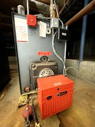 A Weil-McLain Oil Fired Boiler - Riello Burner