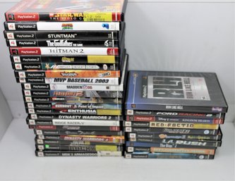 Playstation PS2 Video Game Lot