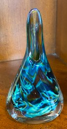 Art Glas Vase Signed