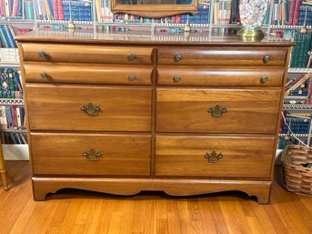 A Vintage Six Drawer Dresser