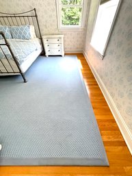 Redi Cut Coastal Style Carpet In Pale Blues 11 X 15  (LOC: W2)