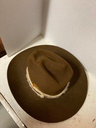 Vintage Cowboy Or Western Hat Size 7 1/4