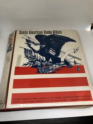 Scotts American Stamp Album US, Confederate & United Nations Stamps Thru 1971