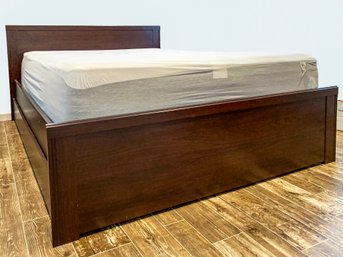 A Modern Queen Storage Bedstead