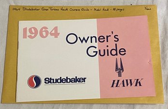 1964 Studebaker GranTurismo Hawk Owners Guide