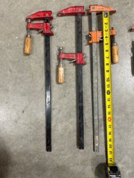 Group Of 3 Flat Clamps